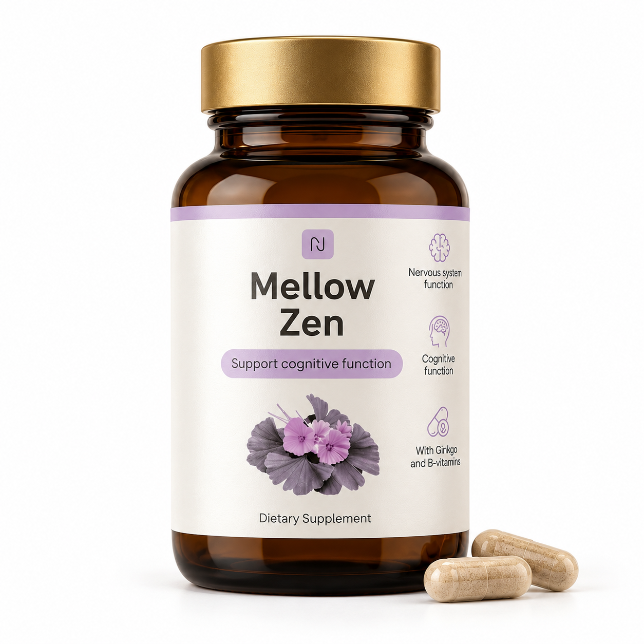 Mellow Zen - 60 Caps - 1 Pack