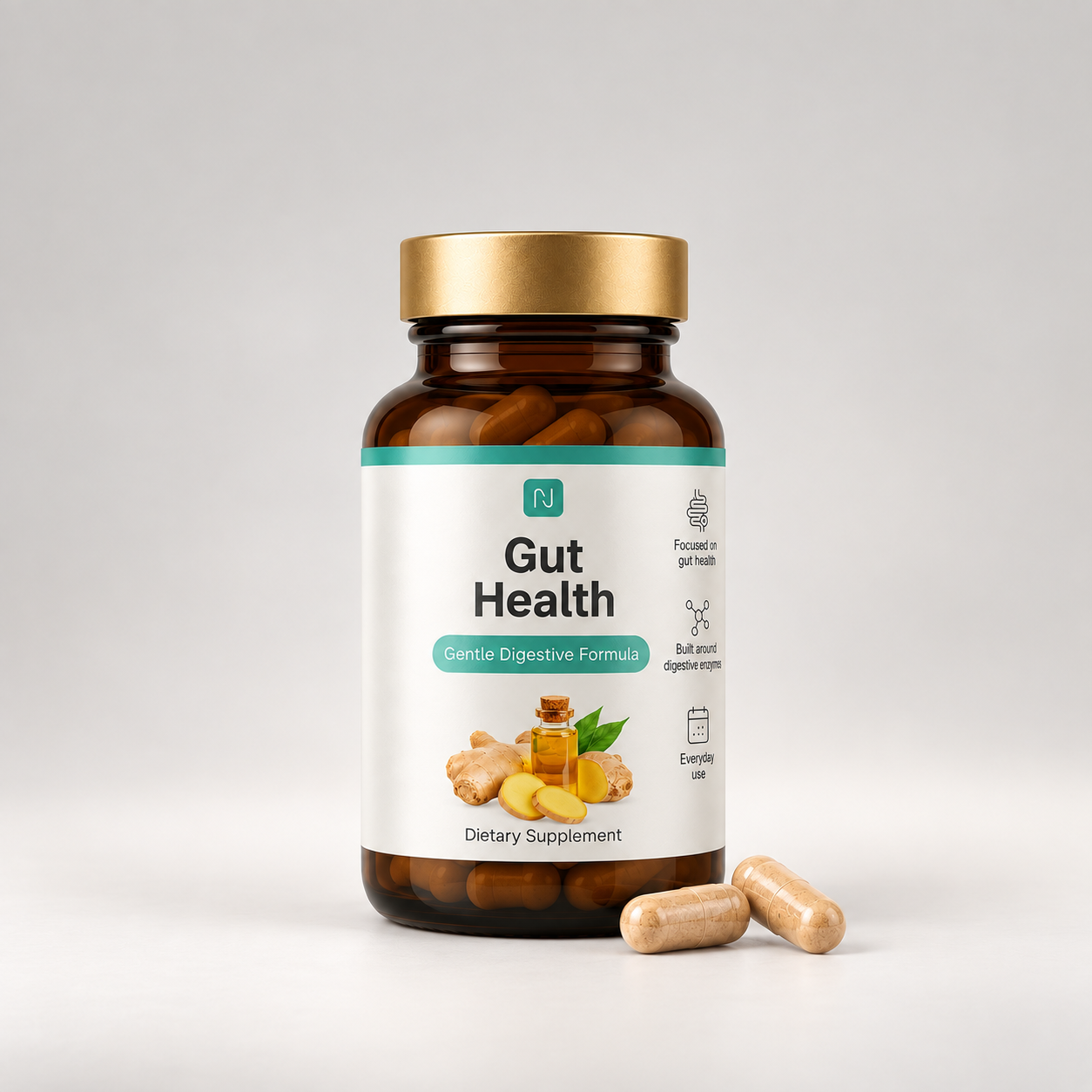 Gut Health - 60 caps - 1 pack